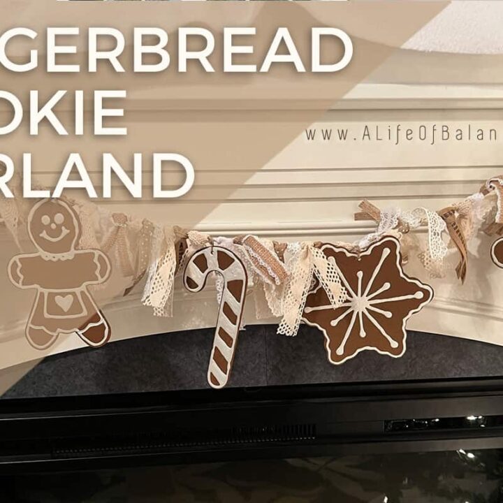 Image for Faux Gingerbread Cookie Garland