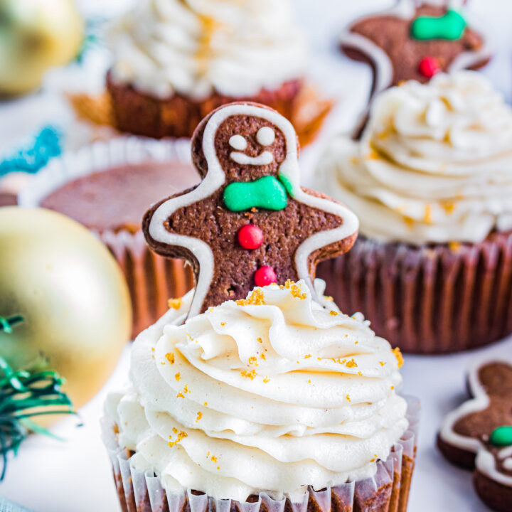 Image for Gingerbread Cupcakes with Spiced Buttercream