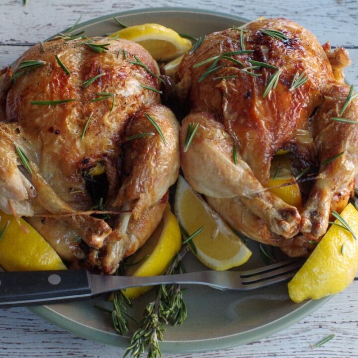 Image for Airy Fryer Roast Chicken (with rosemary, lemon and garlic)