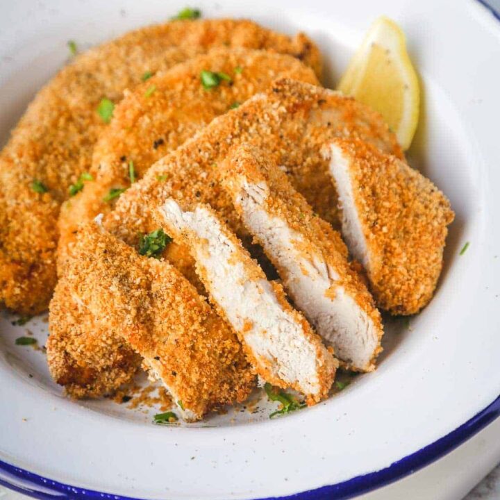 Image for Air Fryer Chicken Breast (Healthier Crispy Fried Chicken)
