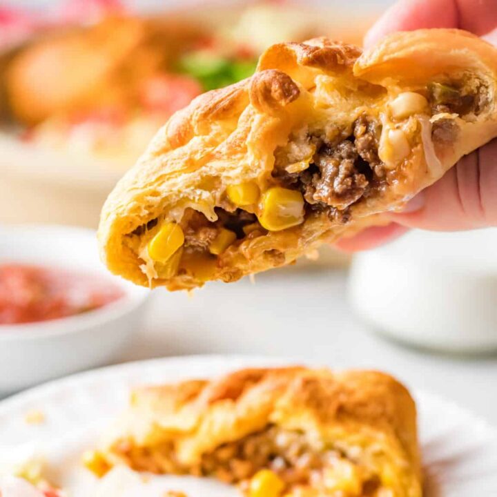 Image for Air Fryer Taco Pockets Recipe- Butter Your Biscuit
