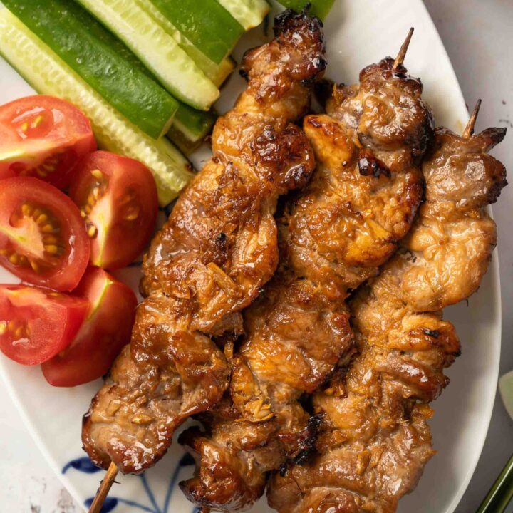 Image for Asian Pork Skewers (Air Fryer or Grill)