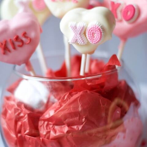 Image for Conversation Heart Marshmallow Pops
