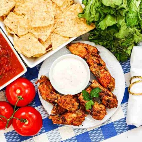 Image for How to Make Taco Air Fryer Chicken Wings