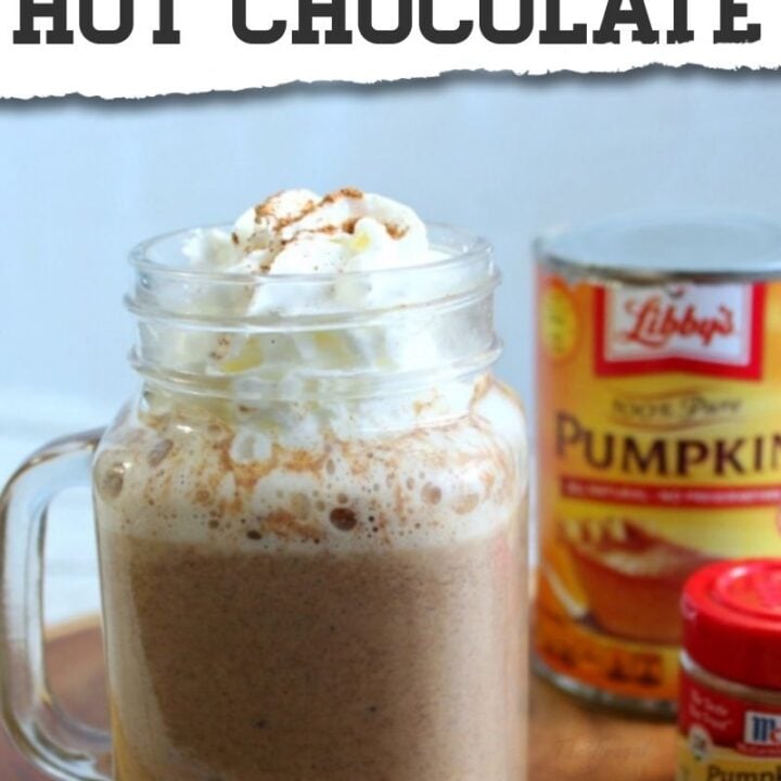 Image for Easy Pumpkin Hot Chocolate Recipe
