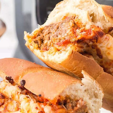 Image for Air Fryer Meatball Subs