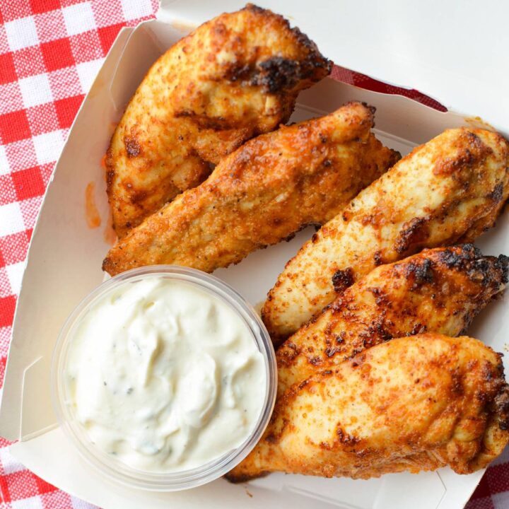 Image for Air Fryer Chicken Tenders (No Breading)