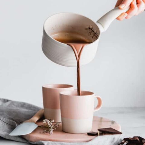 Image for Spiced Chai Hot Chocolate with Oat Milk