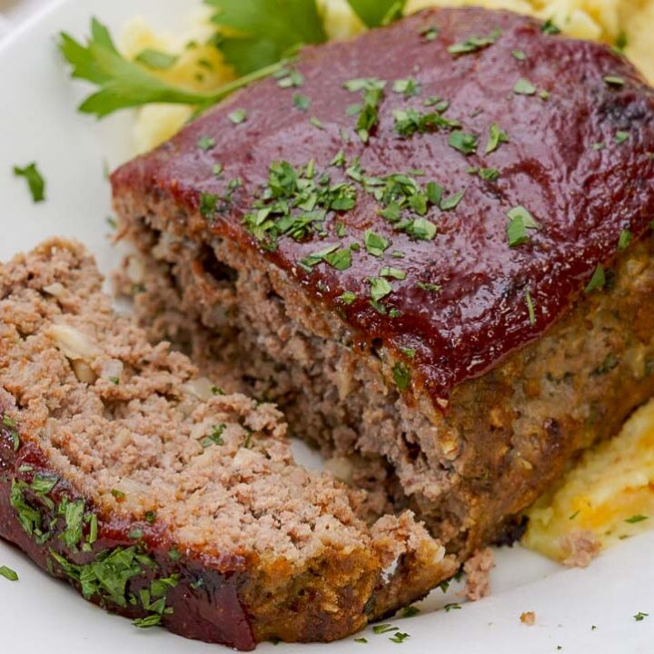Image for The Juiciest Air Fryer Meatloaf Recipe