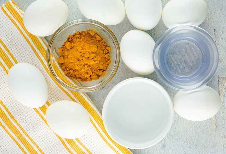 How To Dye Eggs Naturally With Turmeric Made In A Day