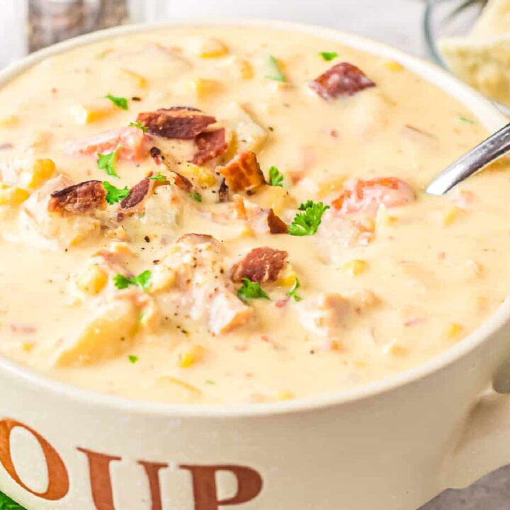 Image for Crockpot Potato Soup (Cheesy Delicious!)