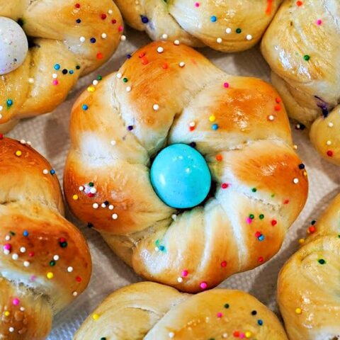 Image for EASY Easter Bread Recipe - Using Frozen Dough!