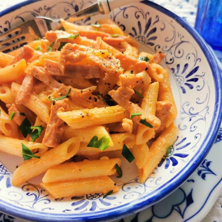 Image for Creamy Ham and Tomato Penne al Baffo