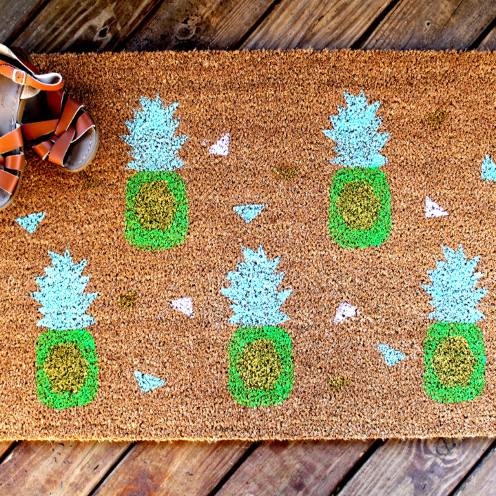 Image for Pineapple Doormat DIY