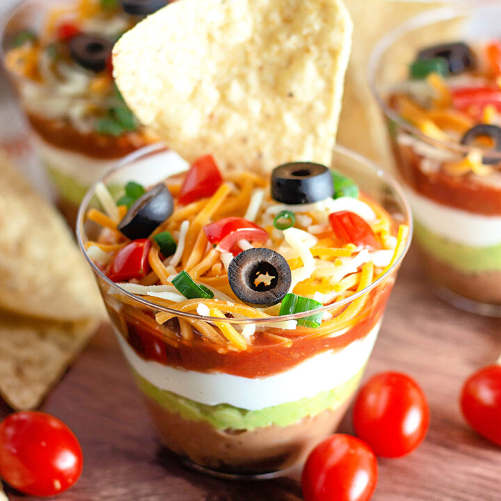 Image for 7 Layer Dip Individual Appetizers in Cups