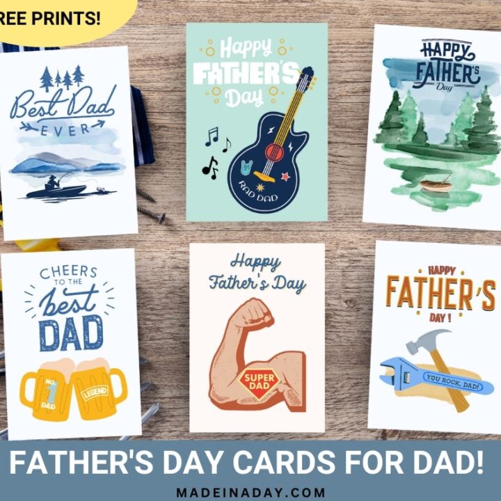 Image for Printable Happy Fathers Day Cards