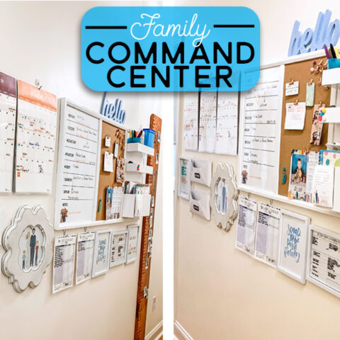 Image for Hallway Family Command Center for Out-of-the-Way Organization