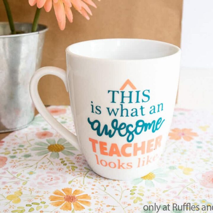 Image for Easy DIY Teacher Appreciation Mug is the Perfect Back to School Gift!