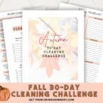 Fall Cleaning Checklist 30 Day Challenge