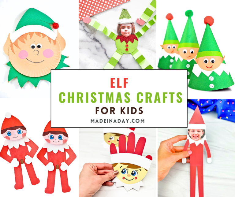 Elf Christmas Crafts for Kids