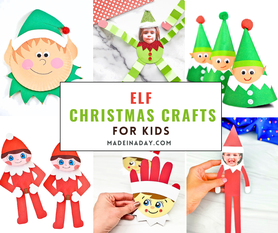 Elf Christmas Crafts for Kids