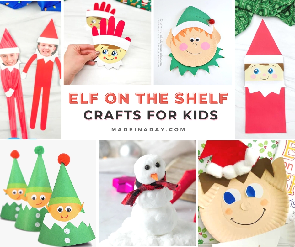 Elf crafts hot sale for preschoolers