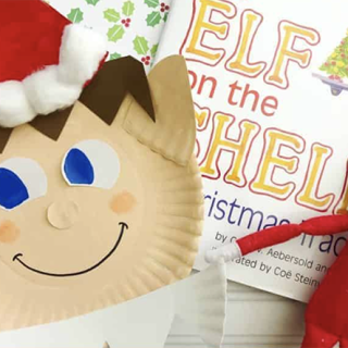 Image for Elf On The Shelf Paper Plate Craft For Kids 