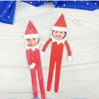 Image for Elf On The Shelf Photo Craft [Free Template]