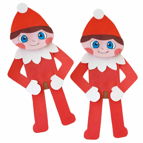 Image for Paper Bag Shelf Elf Craft