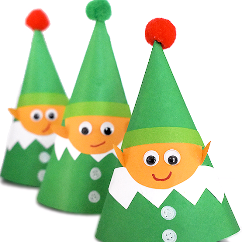 Image for Paper Cone Elf Craft