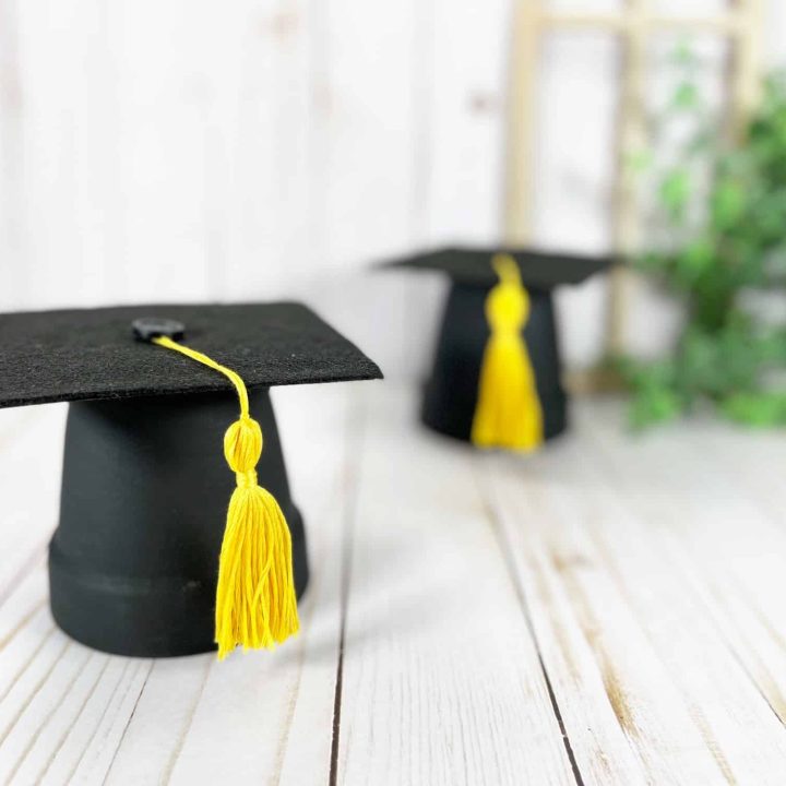 Image for DIY Clay Pot Graduation Cap (Dollar Tree Craft)