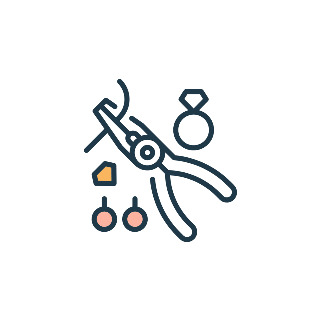 Jewelry making section