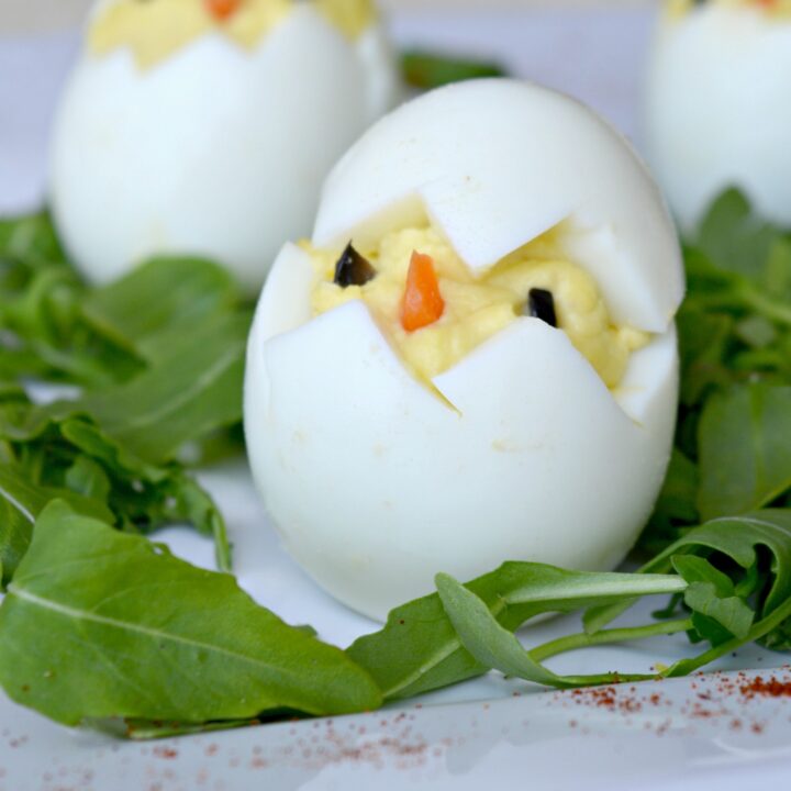 Image for Deviled Egg Easter Chick Recipe
