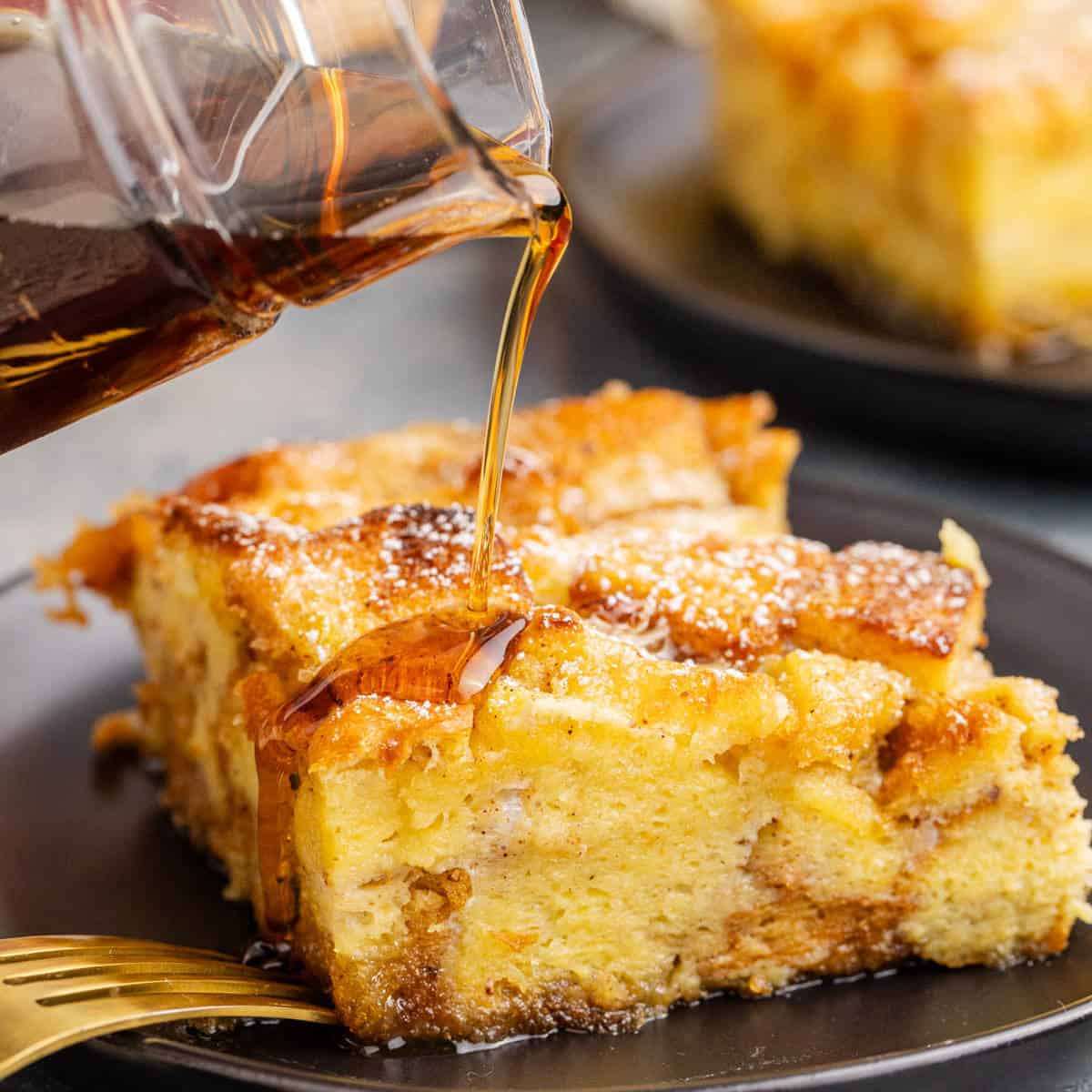 Image for Baked French Toast with Eggnog