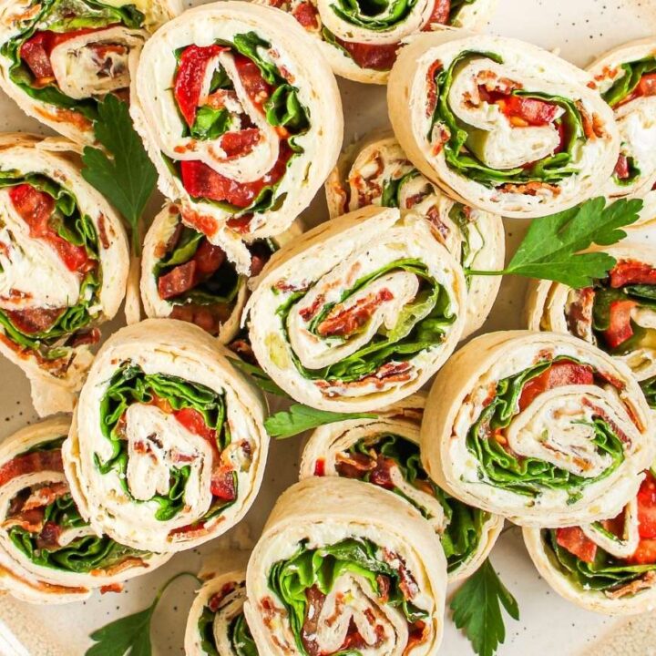 Image for Creamy BLT Pinwheels with Avocado