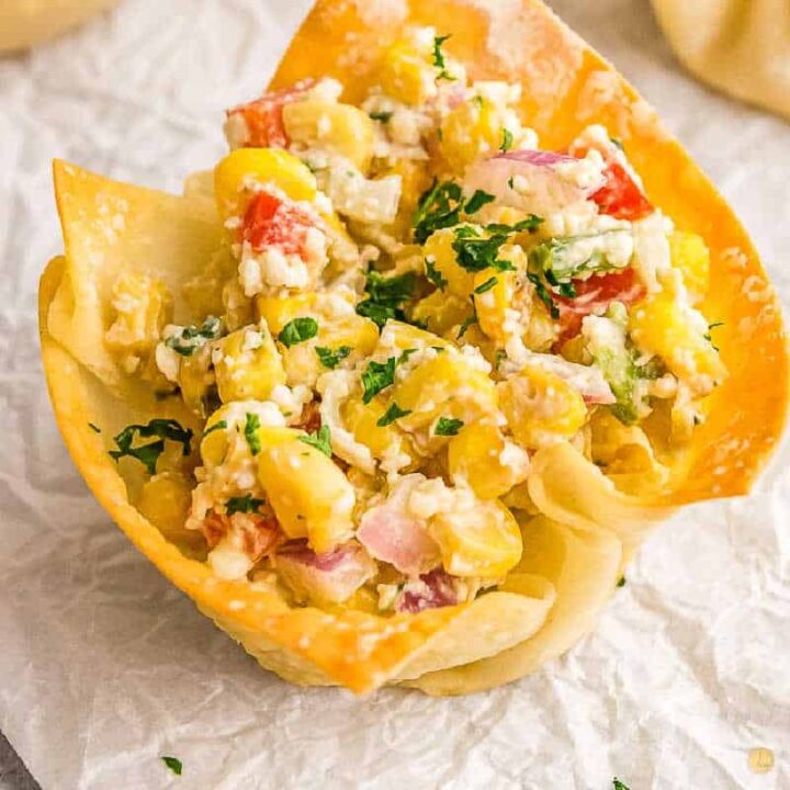 Image for Street Corn Wonton Cups