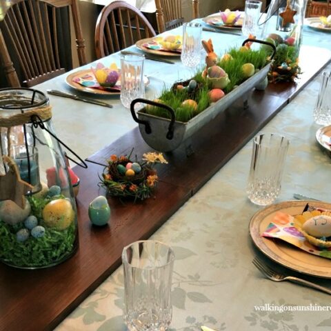 Image for Grass Centerpiece for Easter