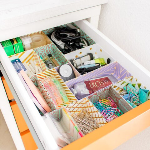 Image for DIY Drawer Dividers for Desk Organizing (+Tips and Tricks)