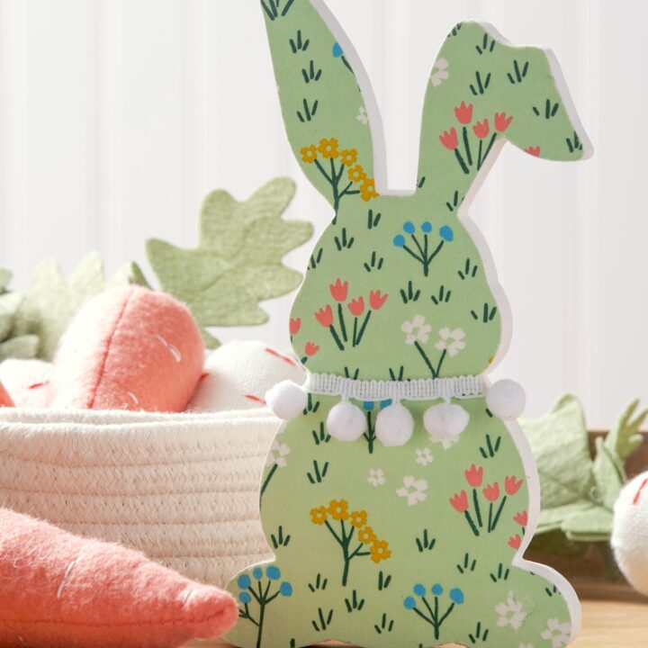 Image for Decorate a Wooden Easter Bunny for Spring