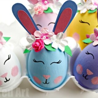 Image for Flower Bunny Egg DIY