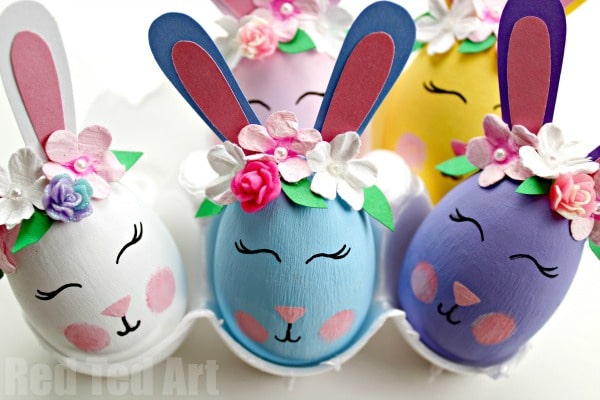 Image for Flower Bunny Egg DIY