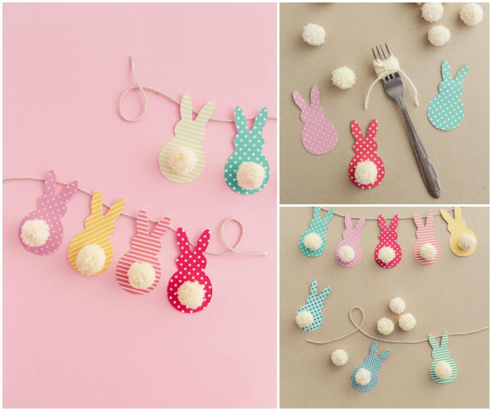 Image for Easter Bunny Garland in a Few Easy Steps!