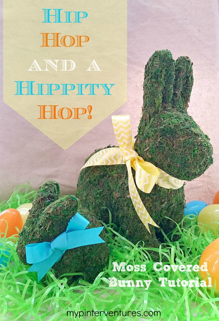 Image for Moss Covered Easter Bunny