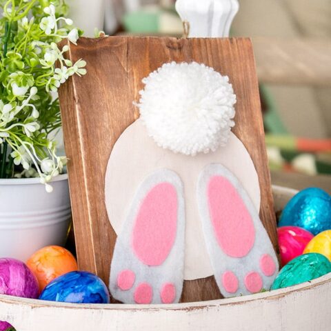 Image for DIY Rustic Reversible Wooden Easter Signs and Hello Spring