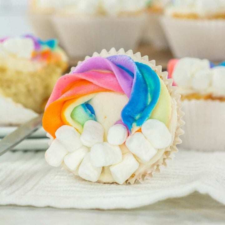 Image for How to Make Perfect Cupcakes with Rainbow Frosting