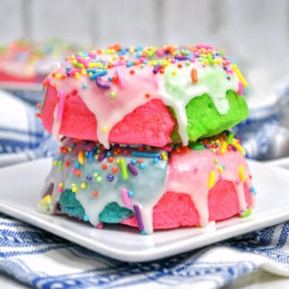 Image for “Unicorn Poop” Rainbow Donuts