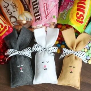 Image for Felt Bunny Treat Bags Sewing Tutorial (Video)