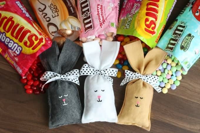 Image for Felt Bunny Treat Bags Sewing Tutorial (Video)