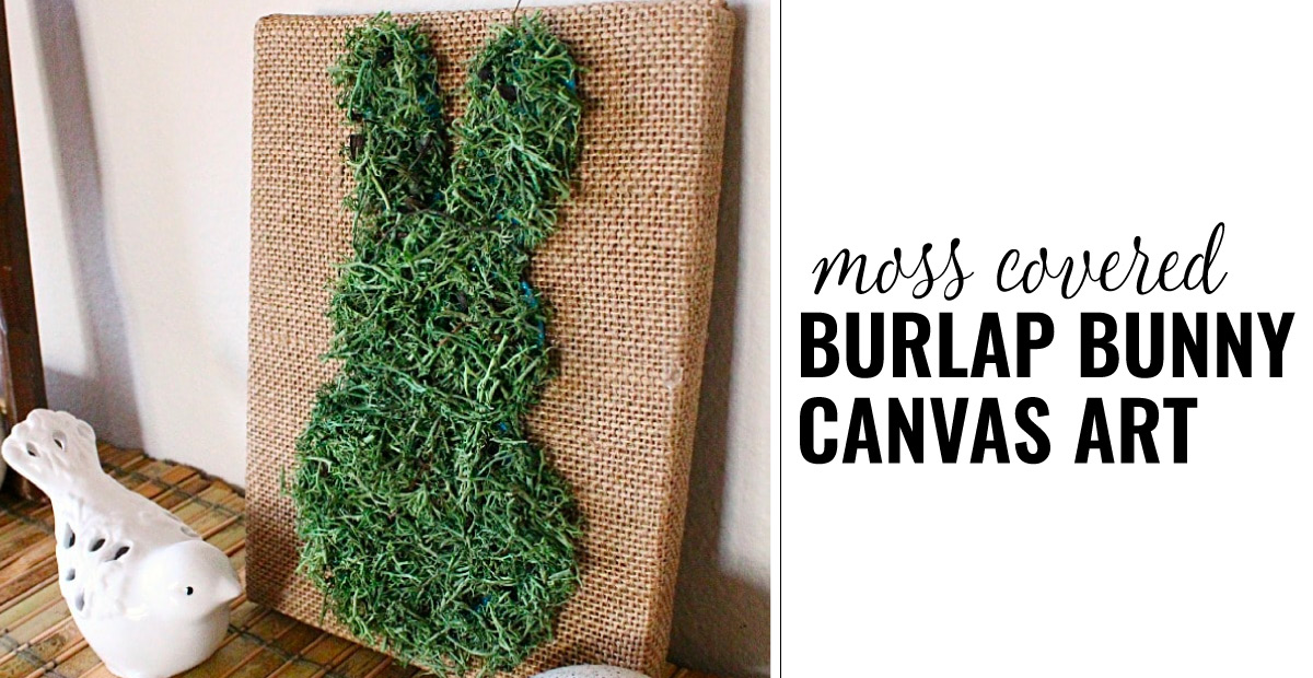 Image for Moss Covered Bunny Canvas Art