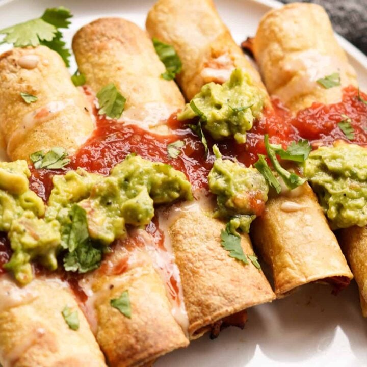 Image for Crispy Baked Chicken Taquitos